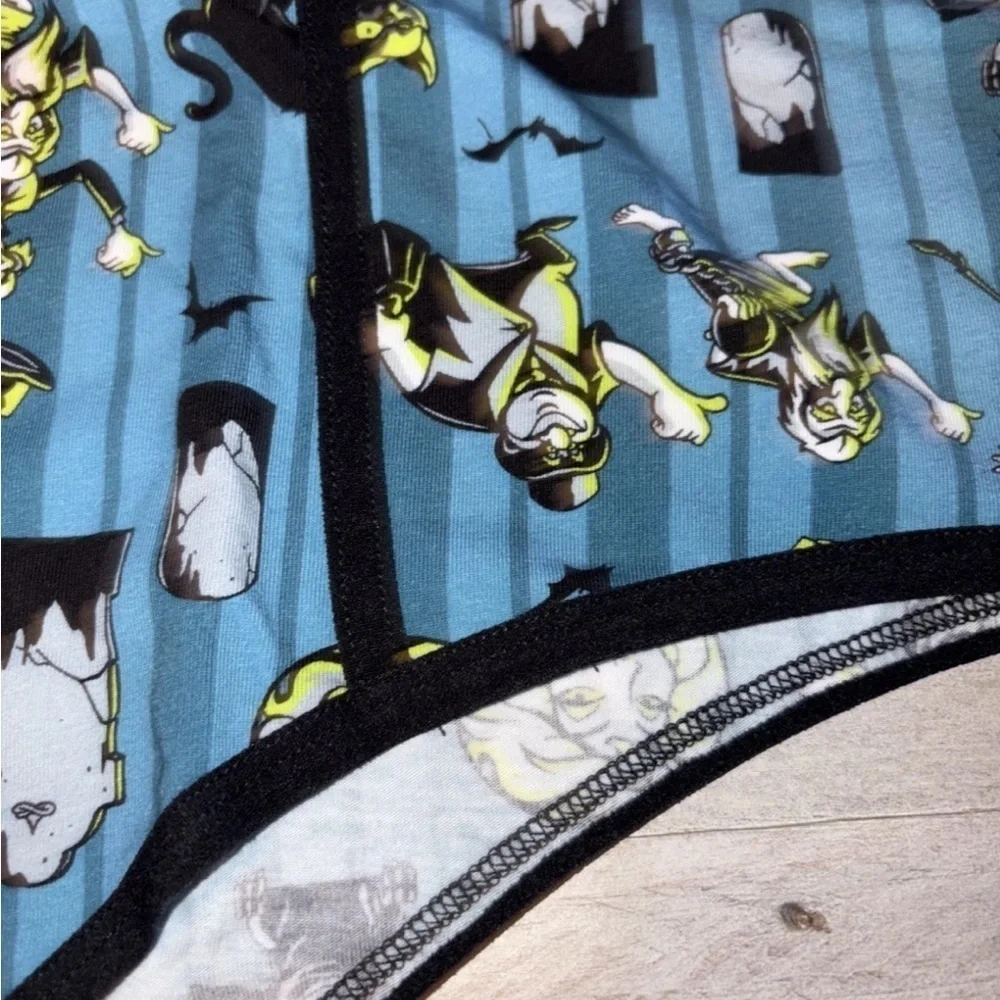 NWT TORRID Cheeky Pantie Sz 4X Blue Disney Haunted Mansion